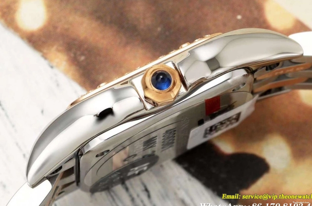 Secrete Ladies Brown Quartz Dia De SS AF RG 22mm Panthere Dial 1202